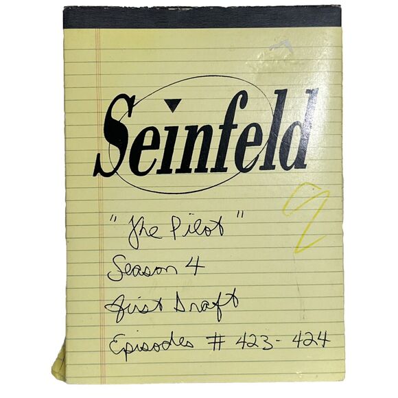 Seinfeld "The Pilot" Season 4 First Draft Episodes 423-424 Script Reproduction - Picture 8 of 8